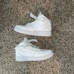 Nike high top air forces